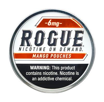 Rogue Nicotine Pouches Mango 6mg 5ct 