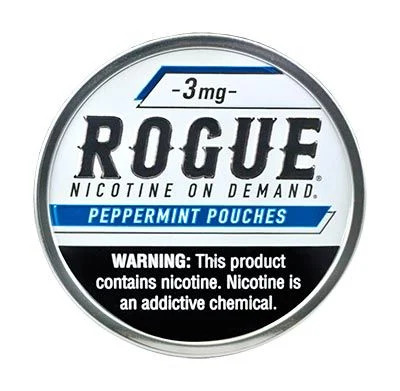 Rogue Nicotine Pouches Peppermint 3mg 5ct 