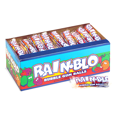 Rain Blo Bubble Gum Balls 48ct 