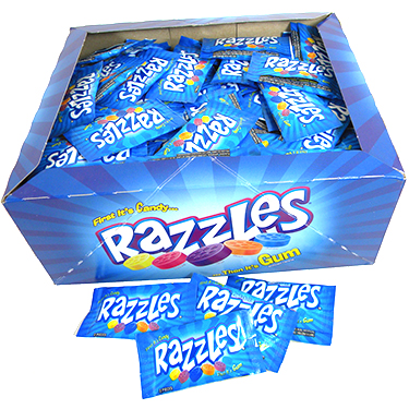 Razzles Original Candy 2pc 240ct Box 