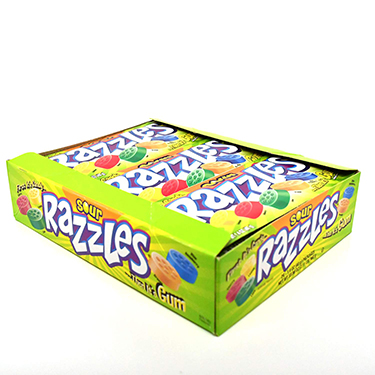 Razzles Sour Candy 24ct Box 