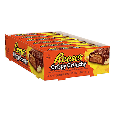 Reeses Crispy Crunchy Size 18ct Box 