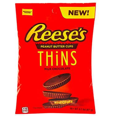 Reeses Milk Thins 3.1oz Bag 