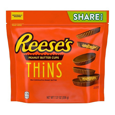 Reeses Thins 7.37oz Bag 