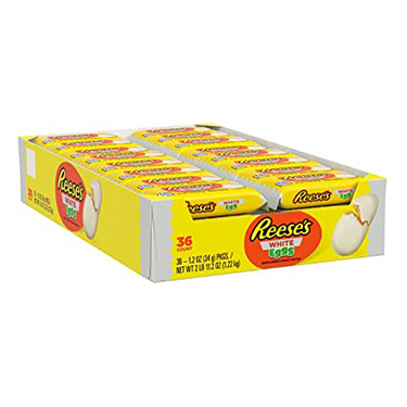 Reeses White Peanut Butter Eggs 36ct Box 