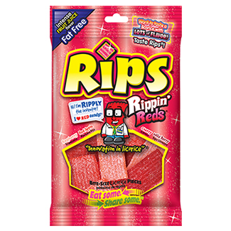 Rips Bites Rippin Reds 4oz Bag 