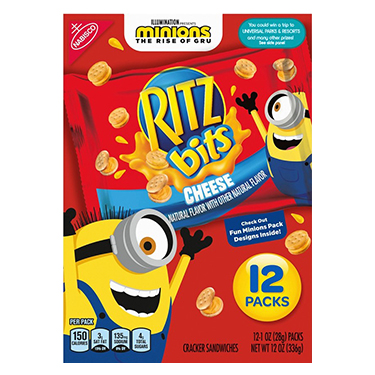 Ritz Bits Cheese Crackers 12ct Box 