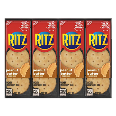 Ritz Peanut Butter Cracker Sandwiches 8ct Box 