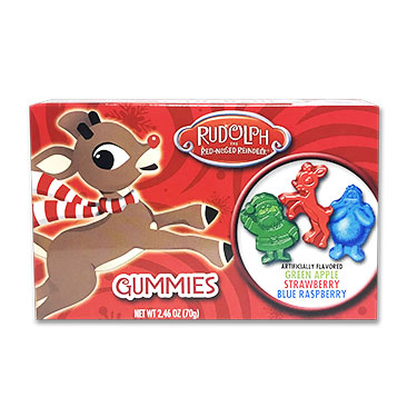 Rudolph Gummy 3oz Theater Box 