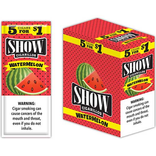 Show Cigarillos Watermelon 15 5pks 