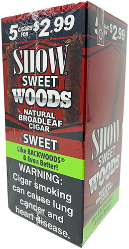 Show Woods Sweet Cigars 8 5pks 