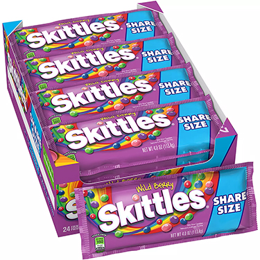 Skittles Wild Berry King Size 24ct Box 