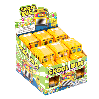 Kidsmania Skool Bus Candy 12ct 