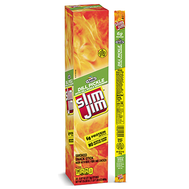 Slim Jim Giant Dill Pickle 24ct Box 