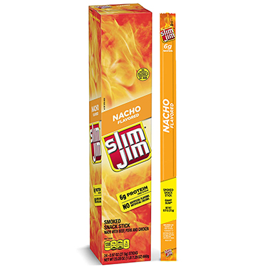 Slim Jim Giant Nacho 24ct Box 