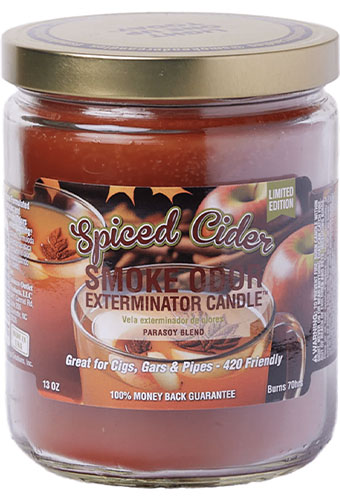 Smoke Odor Exterminator Candle Spiced Cider 