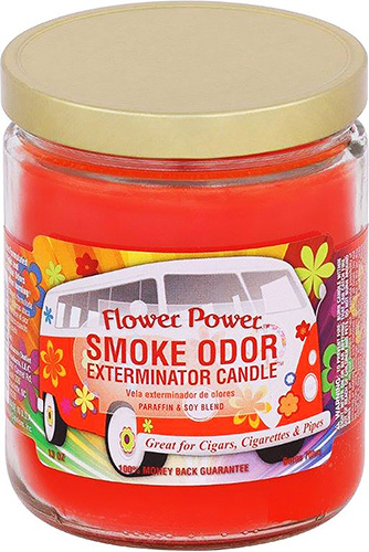 Smoke Odor Exterminator Candle Flower Power 