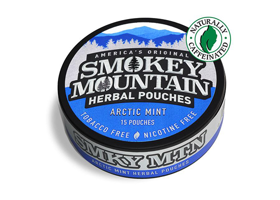 Smokey Mountain Herbal Snuff Arctic Mint Pouches 10ct 