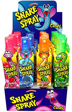 Snake Spray Candy 1.27oz 16ct Box 