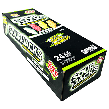 Sour Jacks Original 0.9oz Bags 24ct Box 