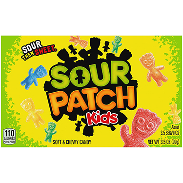 Sour Patch Kids 3.5oz Theater Box 