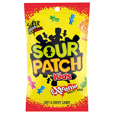 Sour Patch Kids Extreme Sour 7.2oz Bag 