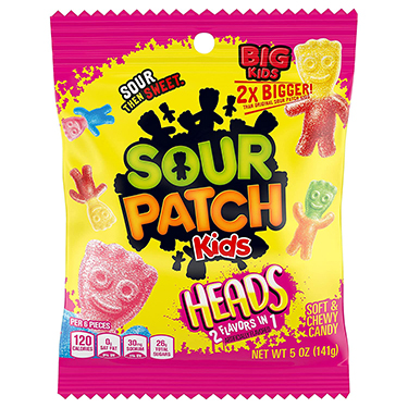 Sour Patch Kids Big Heads 5oz Bag 