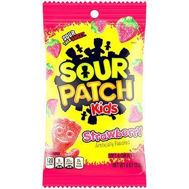 Sour Patch Kids Strawberry 8oz Bag 