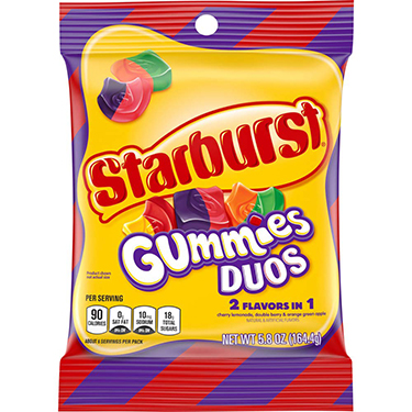 Starburst Gummies Duo 5.8oz Bag 