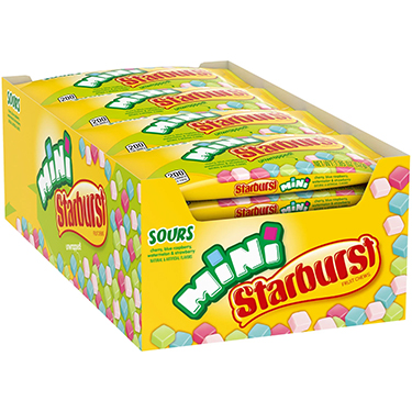 Starburst Mini Sours 24ct Box 