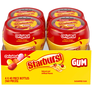 Starburst Gum Original 4ct Box 