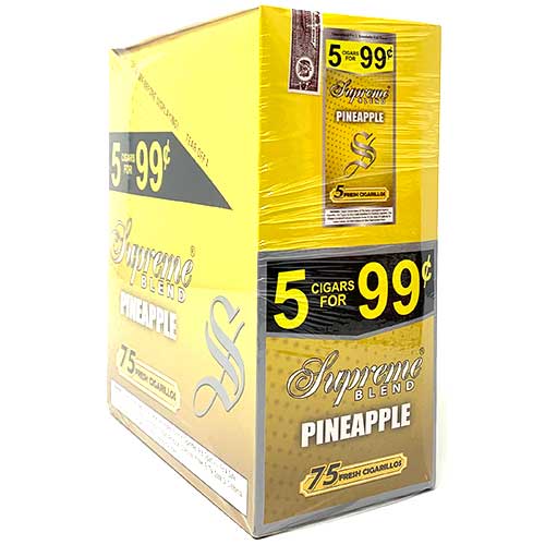 Supreme Blend Cigarillos Pineapple 15ct 