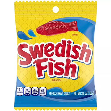 Swedish Fish 3.6oz Bag 