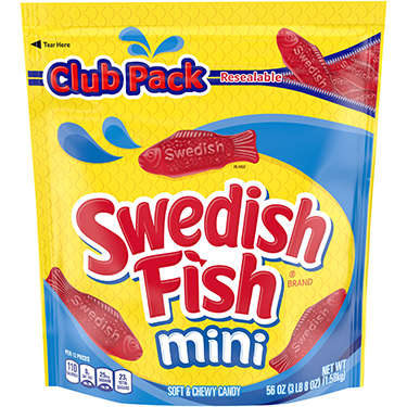 Swedish Fish Mini Red 3.5lb Resealable Bag 