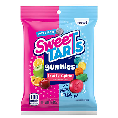 SweeTarts Gummies Fruity Splitz King 5oz Bag 