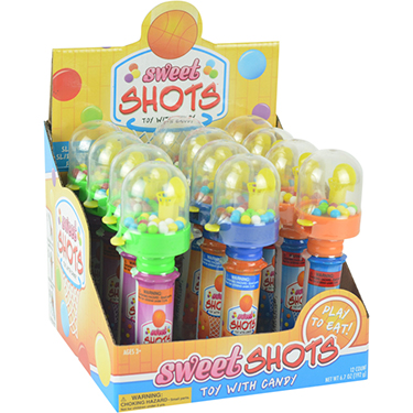 Sweet Shots Toy With Candy 12ct Box 