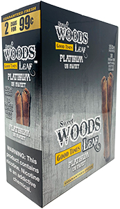 Good Times Sweet Woods Leaf Platinum 15ct 