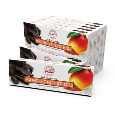 Sweets Chocolate Sticks Dark Chocolate Mango Chili Sticks 10.5oz 