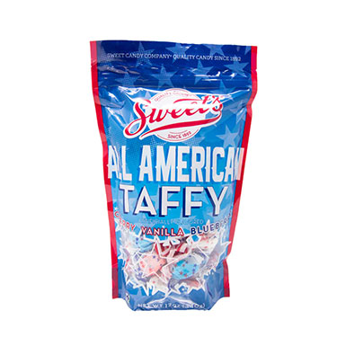 Sweets Salt Water Taffy All American 12oz Bag 