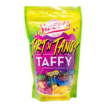 Sweets Salt Water Taffy Tart N Tangy 7.5oz Bag 