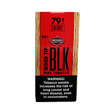 Swisher Sweets BLK Cherry Wood Tip 25ct PP 