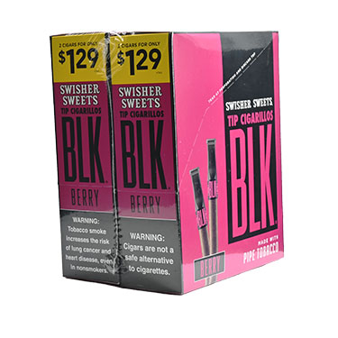 Swisher Sweets BLK Berry Tip Cigarillos 30ct 