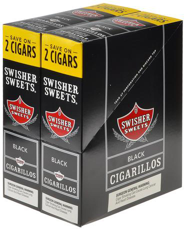 Swisher Sweets Cigarillos Black 