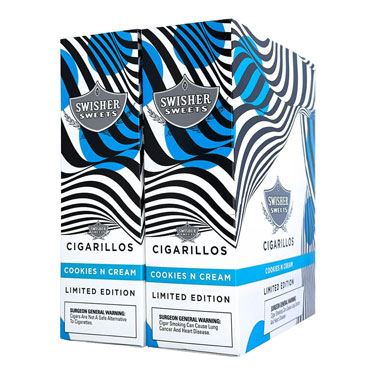 Swisher Sweets Cigarillos Cookies and Cream 30ct 2pk 