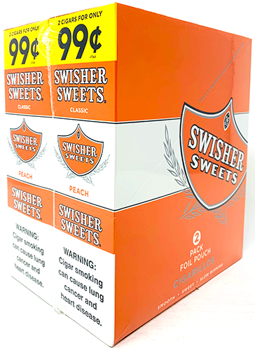 Swisher Sweets Cigarillos Peach 