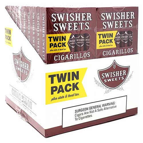 Swisher Sweets Cigarillos Regular Twin Pack 