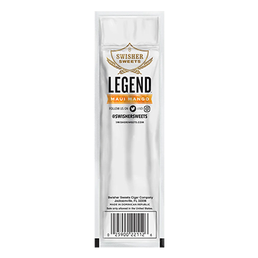 Swisher Sweets Legend Cigarillos Maui Mango 15 Packs of 2 