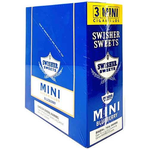 Swisher Sweets Mini Cigarillos Blueberry 15ct 