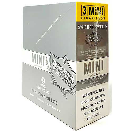 Swisher Sweets Mini Cigarillos Diamonds 15ct 