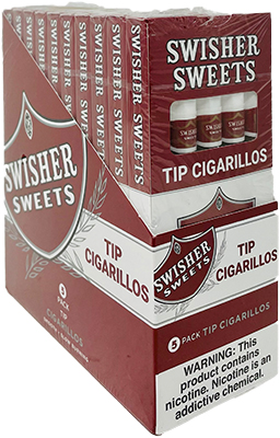 Swisher Sweets Tip Cigarillos 10 5pks 